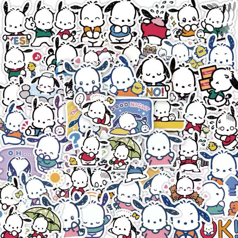 50pcs Cinnamoroll 1 Puppy Sanrio Decal Stickers Laptop Phone Bottle  Skateboard