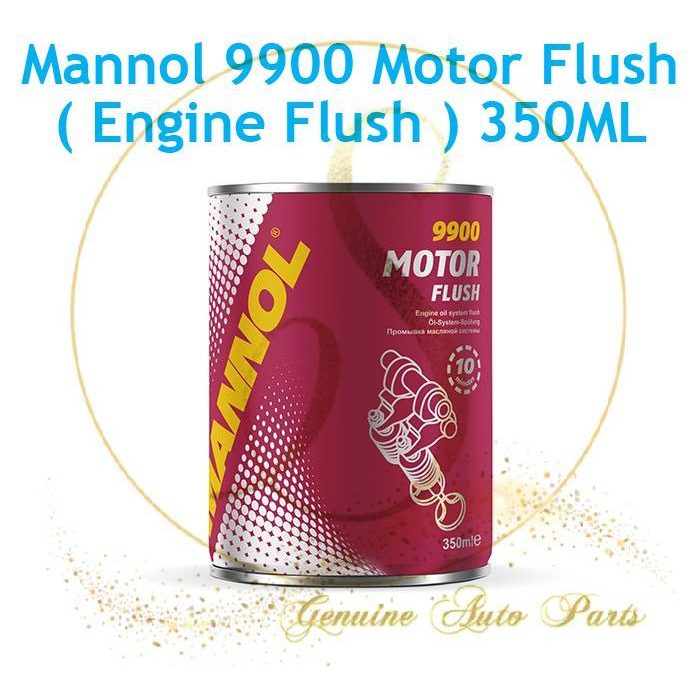(100% ORIGINAL) Mannol 9900 Motor Flush - Engine Oil System Flush 350ml ...