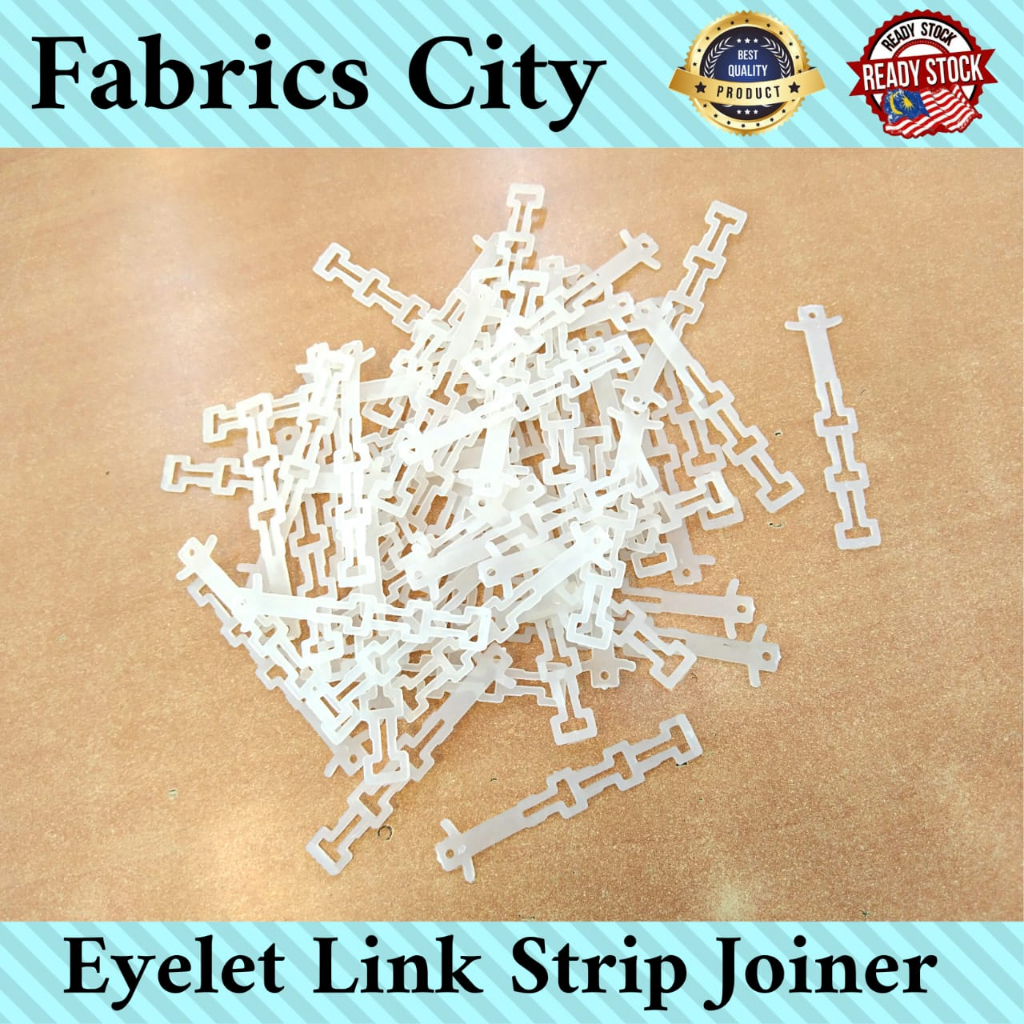 Clip Joiner Eyelet / Klip Ring Langsir / Eyelet Link Strip Joiner ...
