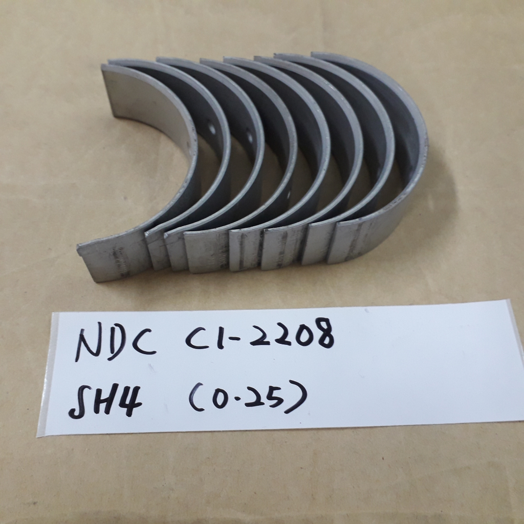 (8PCS SET NDC C12208) (OVER SIZE 0.25mm) ENGINE CONROD BEARING FOR