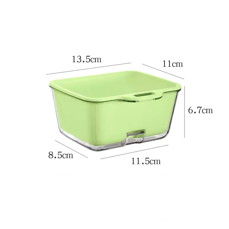 Locaupin Washing Baskets Stackable Set,Basket Used for Soak,BPA FREE