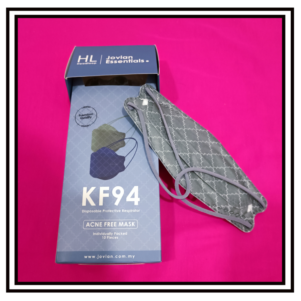 Jovian Disposable KF94 Hijabi Friendly HeadLoop Face Mask Shopee