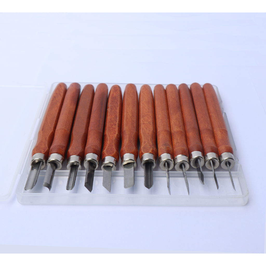 Wood Carving Shaping Sculpture Tool 12 pieces set Professional wood ...