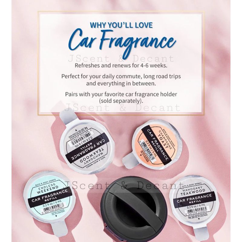 thumbnail interactive-video image 1 of Bath & Body Works Peppermint Scentportable Car Freshener Refill Discs (5-Pack) 1 of 3