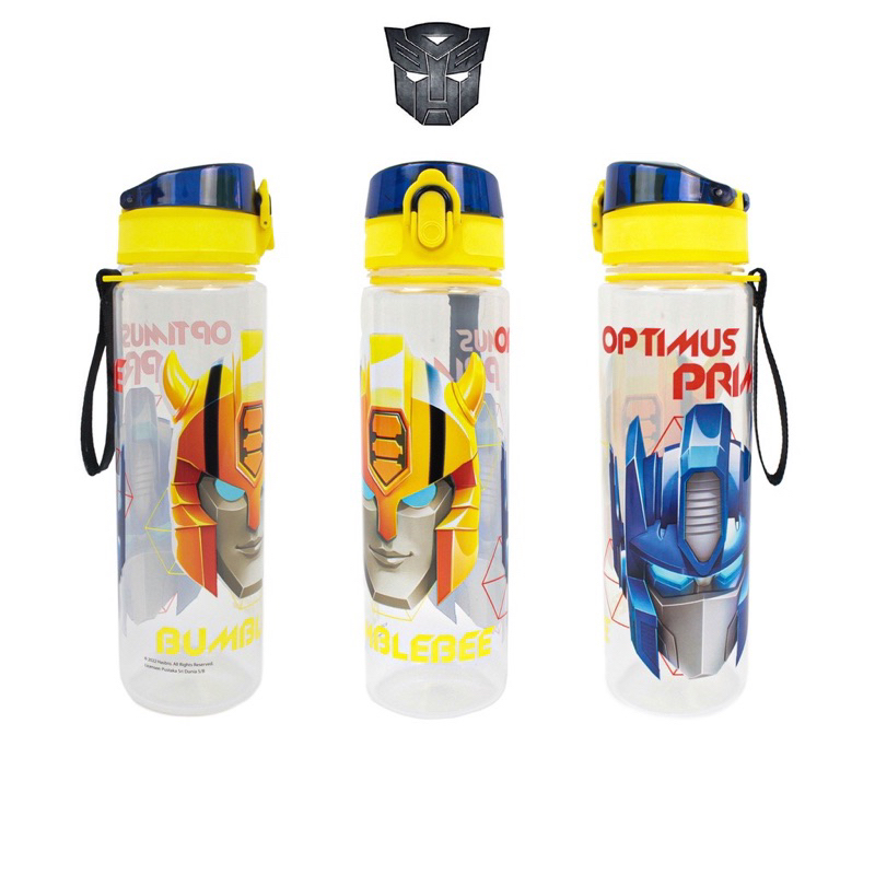 Transformers Bumblebee Optimus Prime 600ml Water Bottle Shopee Malaysia