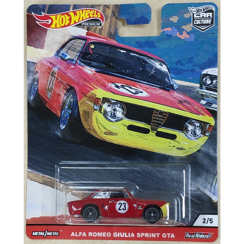 Hot Wheels Premium Alfa Romeo Giulia Sprint GTA [Spettacolare Door ...