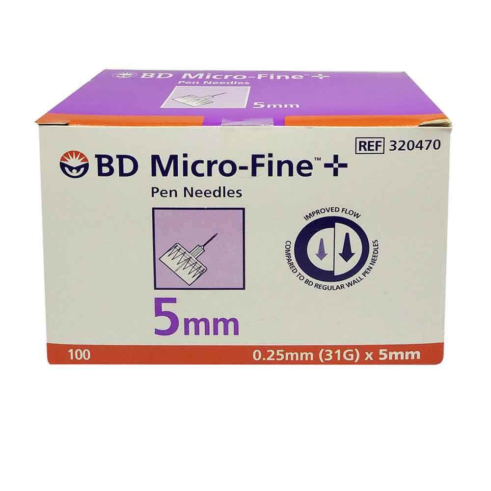 BD MICROFINE PEN NEEDLE 31G X 5MM 1 BOX (100'S) Shopee Malaysia