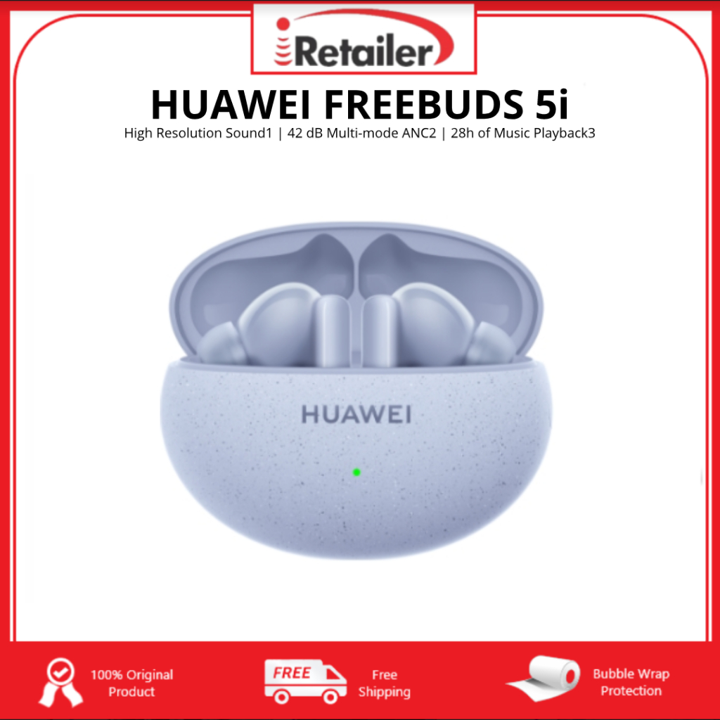 HUAWEI FreeBuds 5i NEW 100 Original Huawei Malaysia Warranty