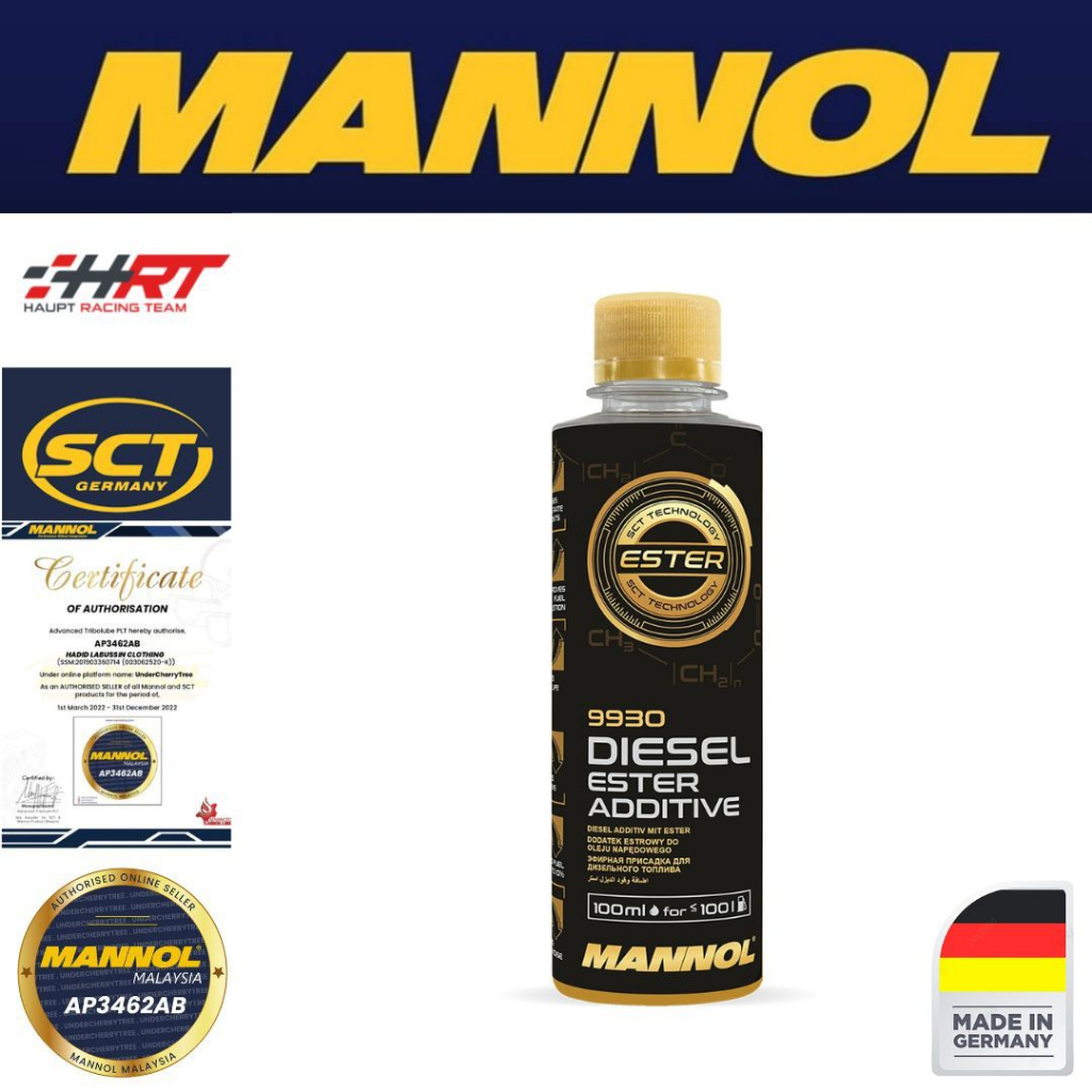 MANNOL Diesel Ester Additive MN9930 (Made in GERMANY) 250ml Special