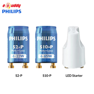 PHILIPS S2 S10 Fluorescent TLD Safety Starter / LED Tube EMP Starter [Ready Stock]