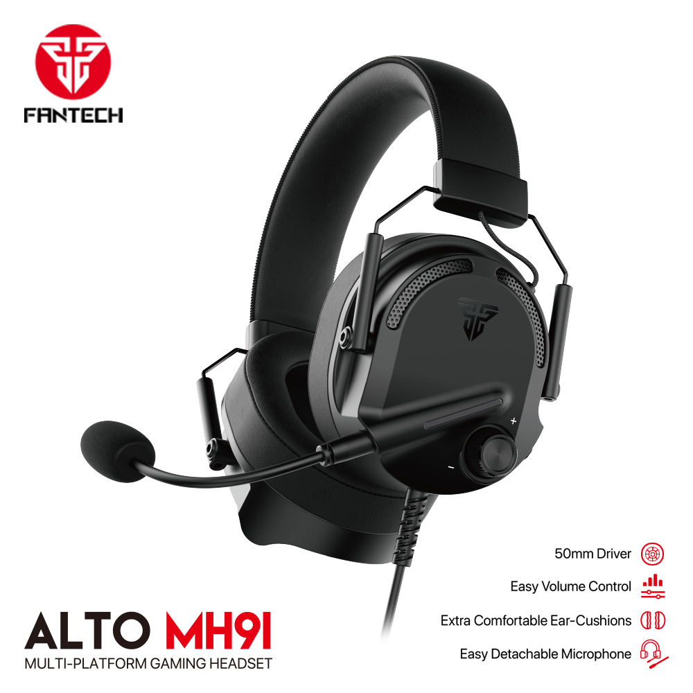 FANTECH MH82 Echo / MH91 Alto Multi Platform Gaming Headset BuiltIn