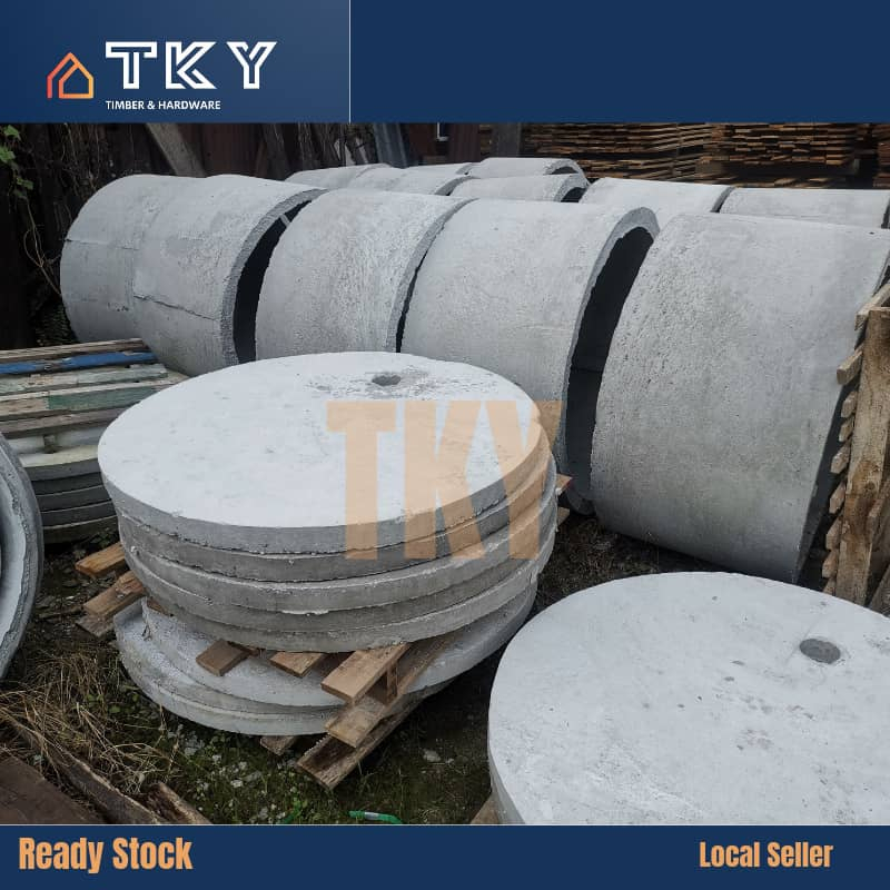 Concrete Pipes 2 X 3 Ft / Concrete Culvert / Kerongkong/ Concrete Pipe ...