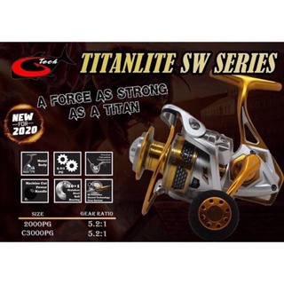 CLEARANCE STOCK!! All Size Same Price Reel G-TECH TitanLite SW JAPAN Lowest  Price Guaranteed