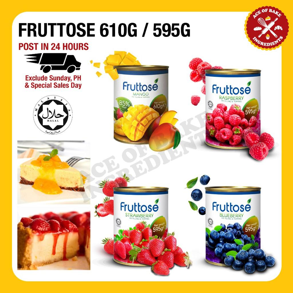 Fruttosé Mango 610g Raspberry 595g Strawberry 595g Blueberry 595g