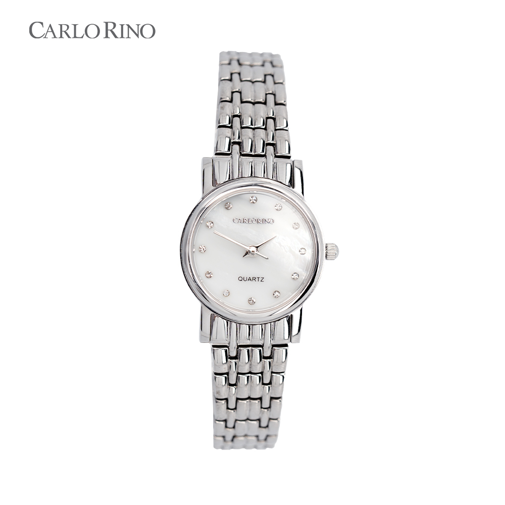 Carlo Rino Iris Timepiece - Silver | Shopee Malaysia