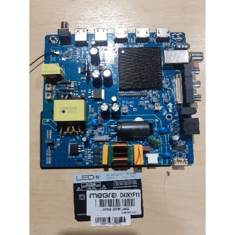 Megra D42KYF11 AOL BOARD, BACKLIGHT ,LVDS,ON OFF BUTTON,SPEAKER,LVDS ...