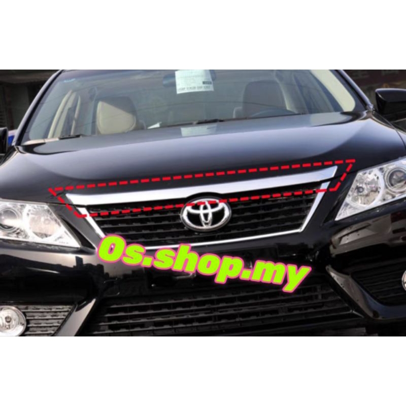 TOYOTA CAMRY 2012-2018 ACV50 / ACV51 FRONT CHROME OR BLACK BONNET ...