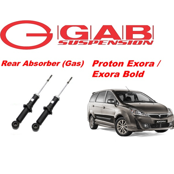 ORIGINAL GAB PROTON EXORA / EXORA BOLD GAS (LH/RH) REAR(BELAKANG)-2PCS ...