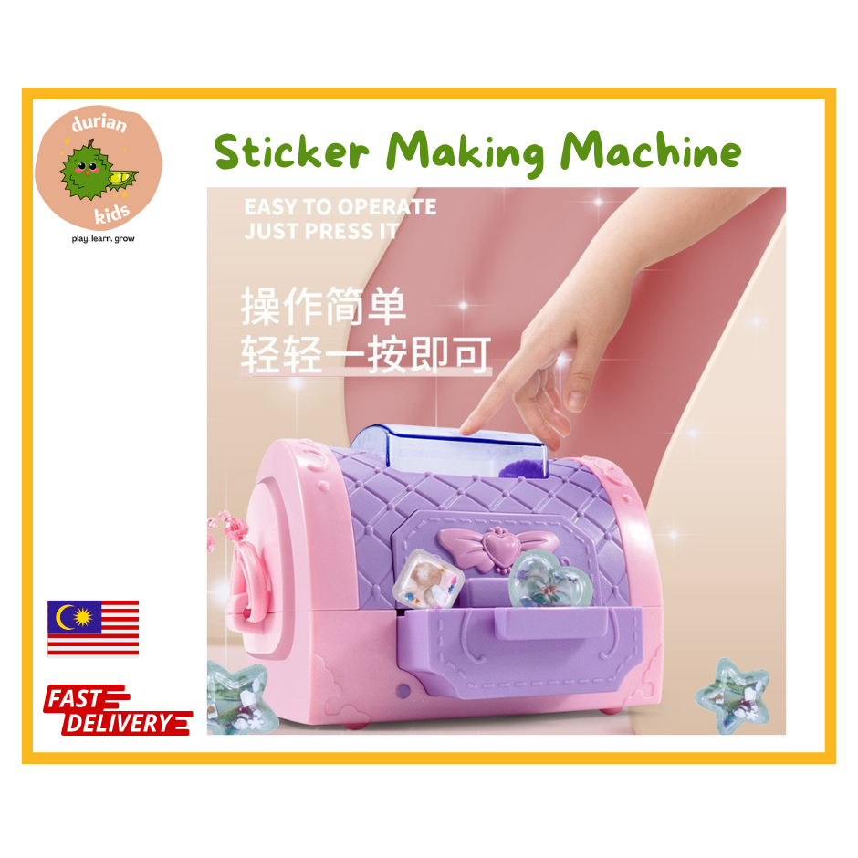Sticker Making Machine/ Girl Toys/ Girl Gift/ DIY Toy Shopee Malaysia