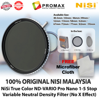 NiSi PRO Nano True Color 1-5 Stop ND-VARIO Colour Variable ND