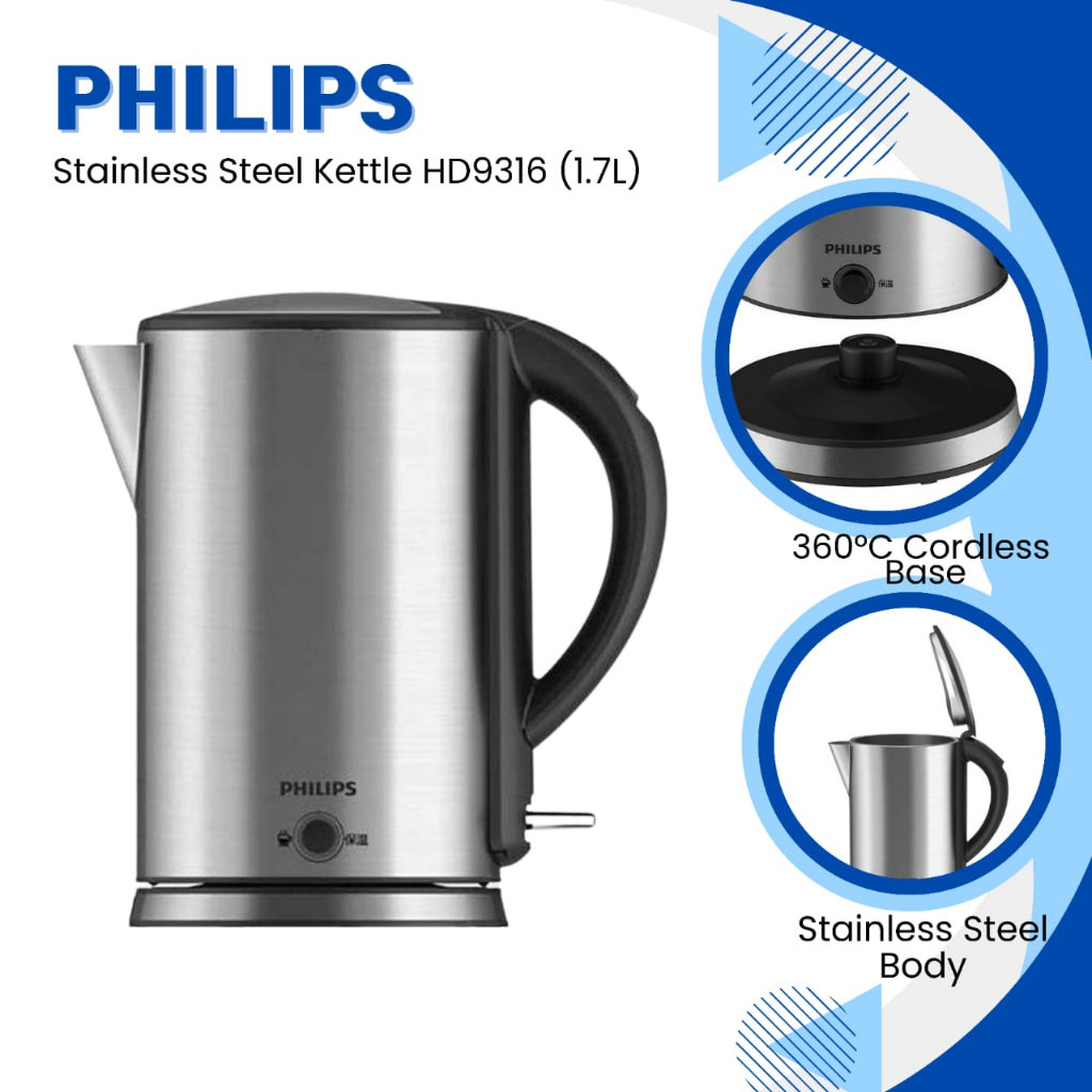 Philips Viva Collection Kettle HD9316 HD9316 03 Standard