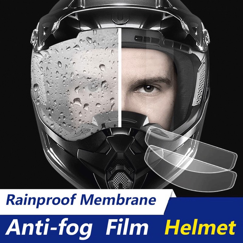 Anti-Fog Rainproof Lens Film Motorcyle Helmet Waterproof Helmet