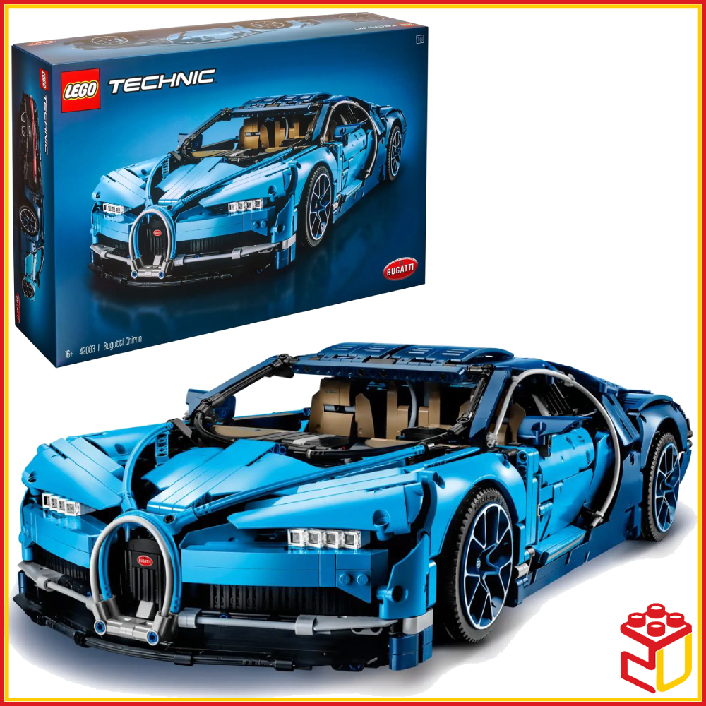 (Ready Stock) 42083 LEGO Technic Bugatti Chiron Building Toy (Exclusive ...