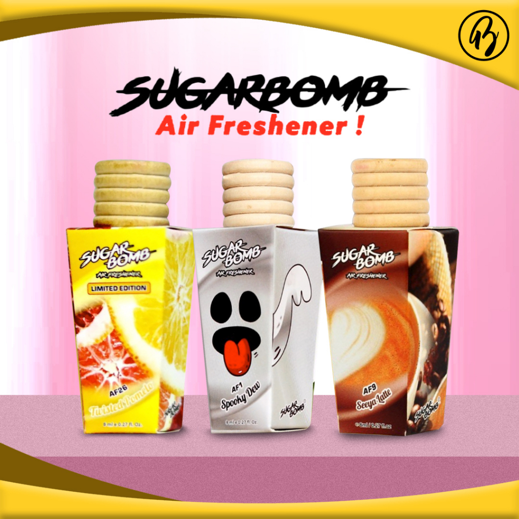 SUGARBOMB PERFUME AIR FRESHENER BIRKEN FRAGRANCE FOR CAR / ROOM