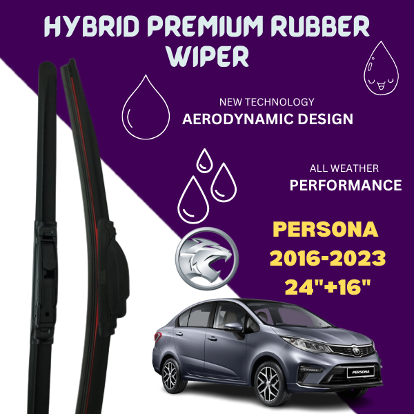 PROTON PERSONA VVT ( 20162022 ) JAPAN HYBRID PREMIUM QUALITY RUBBER