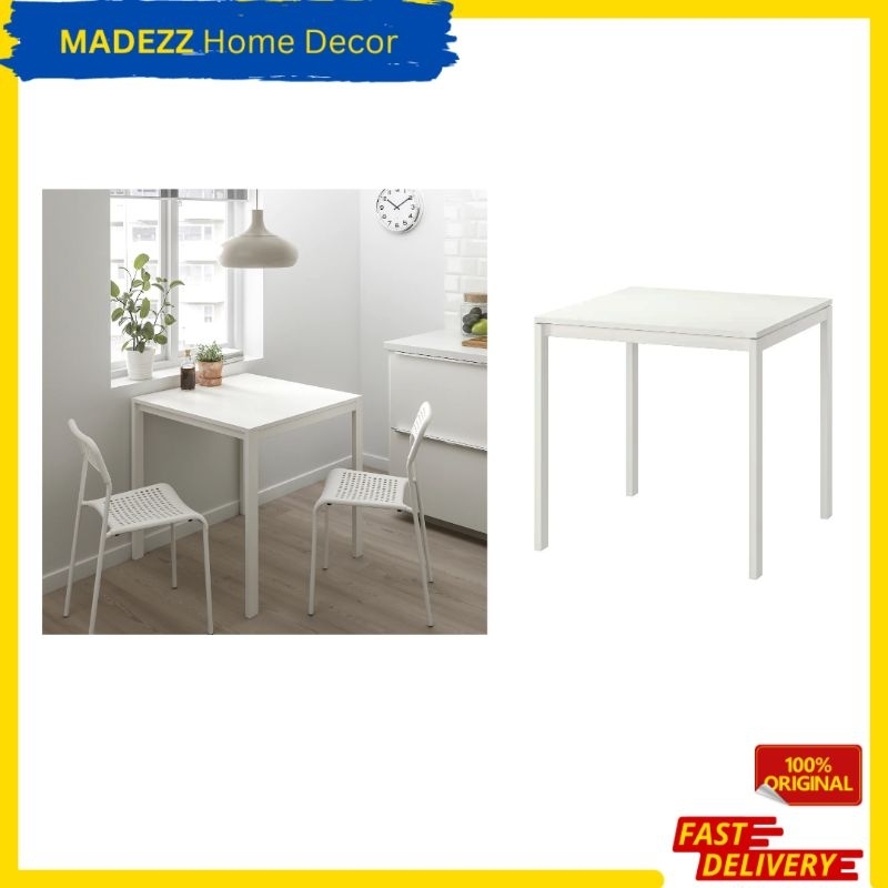 IKEA MELLTORP Table 75x75cm | Dinning Table | Desk | Meja Makan ...