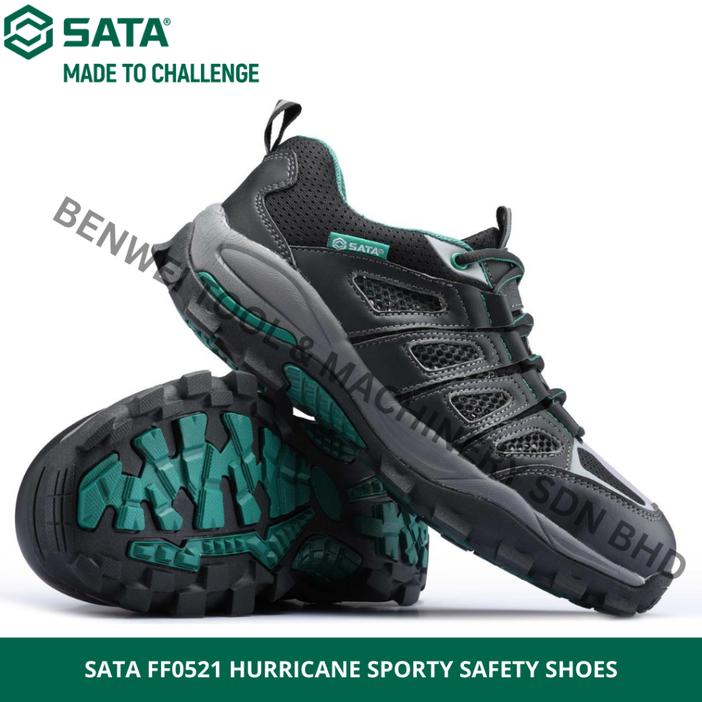 SATA FF0521 HURRICANE SPORTY SAFETY SHOES / LOW CUT / STEEL TOE SAFETY SHOES Shopee Malaysia
