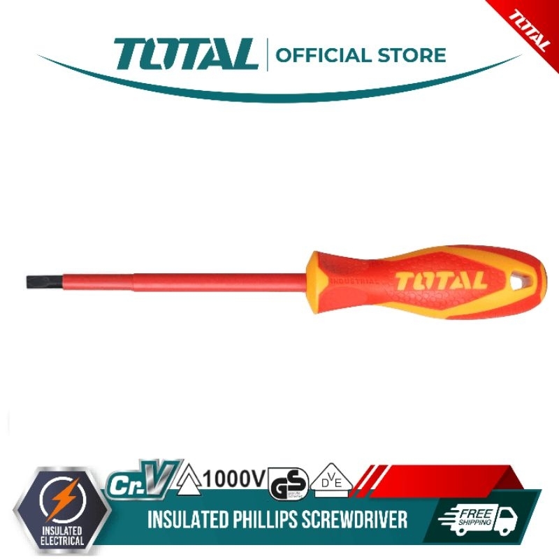 Total Insulated Slotted Screwdriver (SL4mm / SL5.5mm) THTIS4100 ...