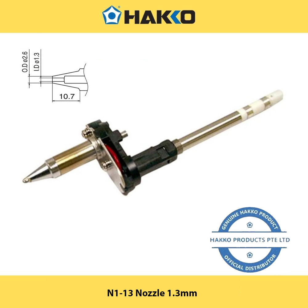 HAKKO N1-13 Nozzle 1mm | Replacement FM2024 FM204 FM206 Desoldering ...