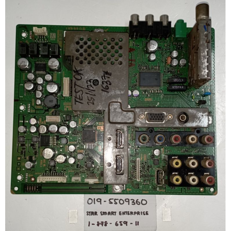 SONY-KLV-32S550A/MAINBOARD/POWERBOARD/TCON/INVERTER | Shopee Malaysia