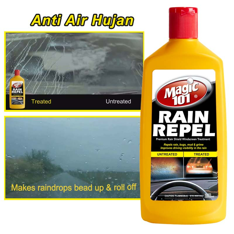 Magic 101 Rain Repel Glass Water Repellent glass coating | Shopee Malaysia