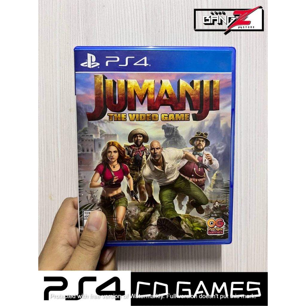 PS4 JUMANJI THE VIDEO GAME (CD) Shopee Malaysia