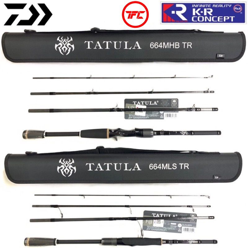 2020 DAIWA Tatula 20' Travel Baitcast & Spinning Rod BC casting