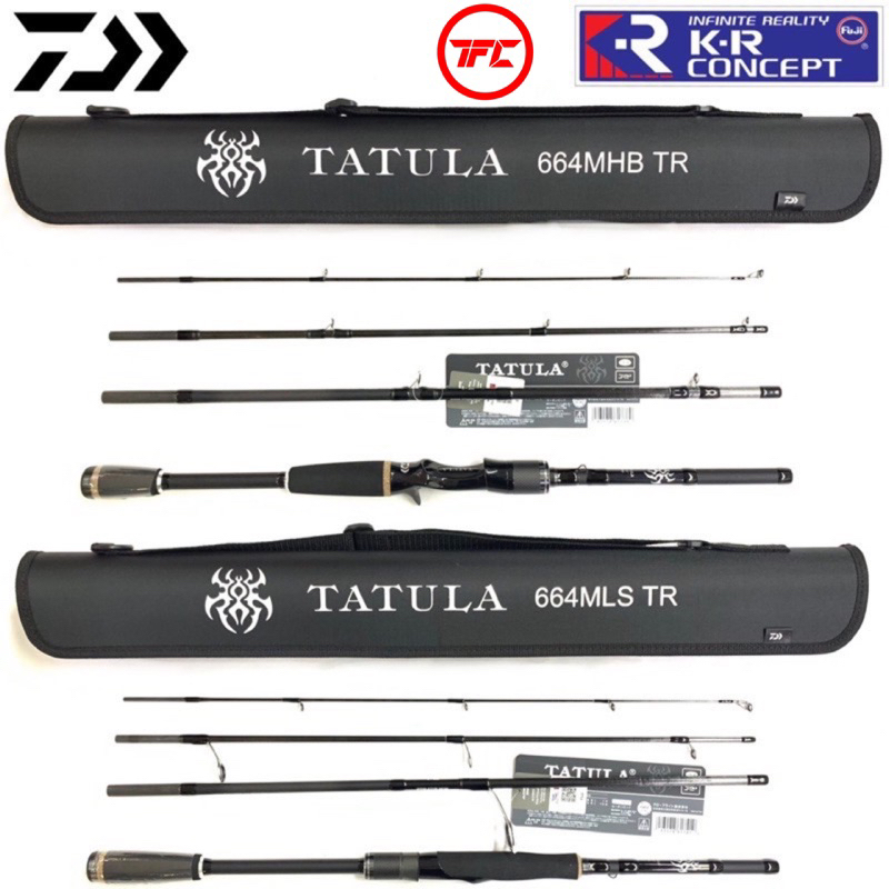 20 BRAND NEW DAIWA TATULA 704MHS 4 PIECE Spinning ROD with 1 Year Local  Warranty