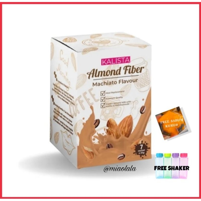 HOT. ITEM🔥 KALISTA ALMOND FIBER 💯 ORIGINAL LULUS KKM Shopee Malaysia