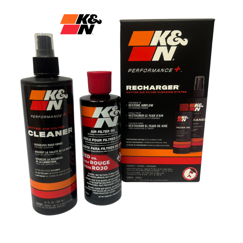 K&N Air Filter Cleaner & Oil Recharger Kit 995050 Shopee Malaysia