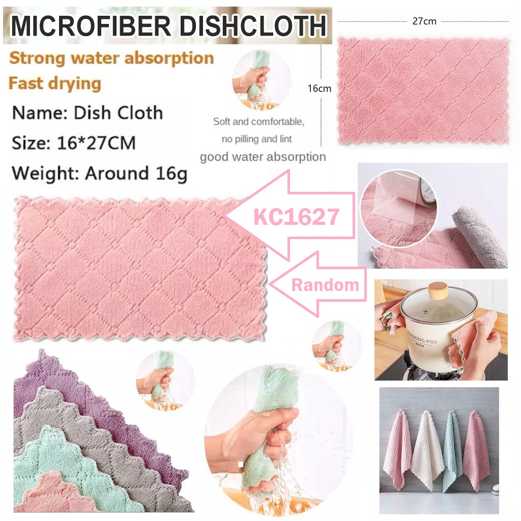 🔥 Barang Murah 🔥 Cute Dish Cloth Pot Washing Pad Towel Kitchen Cleaning