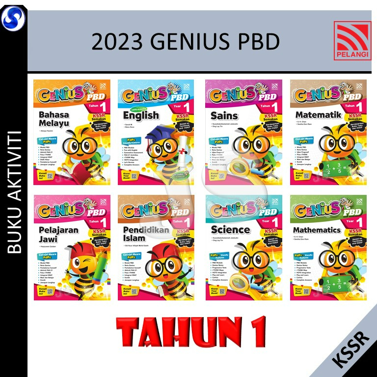 2023 BUKU LATIHAN :GENIUS PBD TAHUN 1 KSSR SEMAKAN BUKU AKTIVITI ...