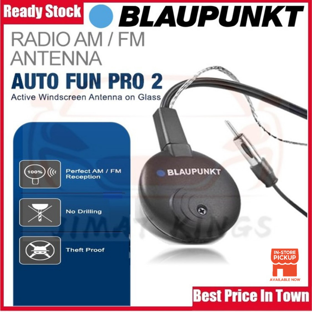 Car Antenna Blaupunkt Auto Fun Pro 2 Radio Antenna FM/AM Active