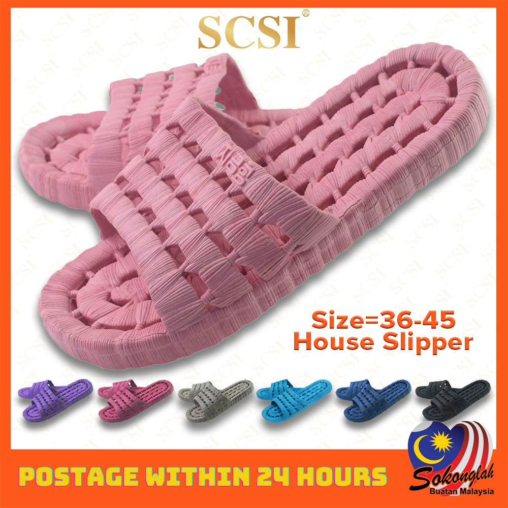 SCSI House Slippers / Indoor Slipper / Home Slipper / Selipar Rumah