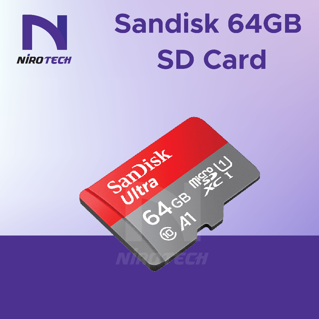 SanDisk Ultra A1 Class 10 Micro SD Memory Card Shopee Malaysia