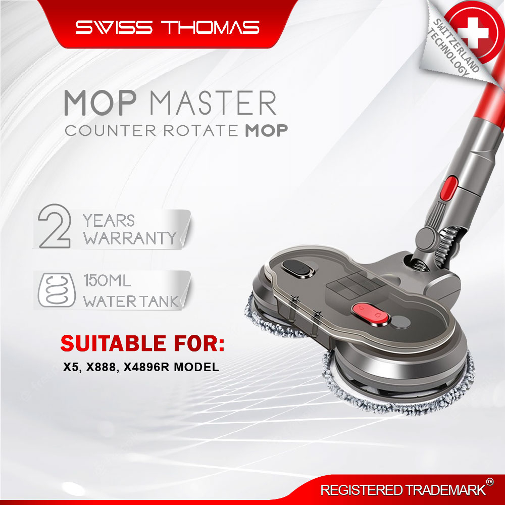 [Addon] SwissThomas Motorized Mop Brush for X5, X888, H20 & X4896
