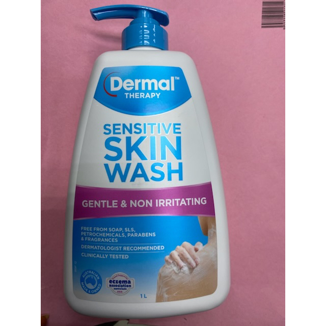 Dermal Therapy Sensitive Skin Wash (250ML / 1L) Shopee Malaysia