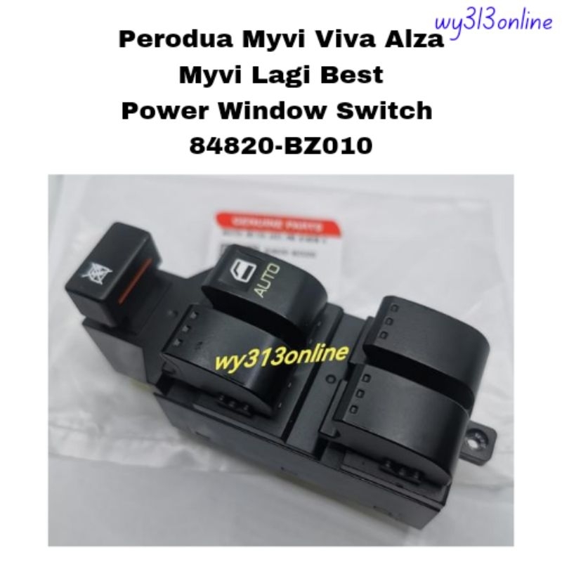 Perodua Myvi Viva Alza Myvi Lagi Best Power Window Main Switch 84820