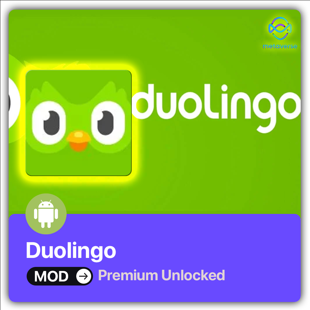 [ANDROID APP] Duolingo Plus Premium Lifetime Premium Full Languages ⚡ ...