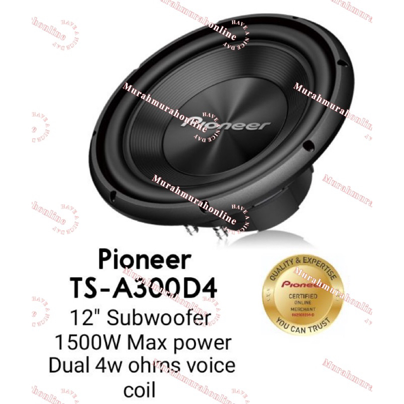 Hifonics HFX12D4 Package | 12 Inch 800W DVC 4 Ohm Subwoofer & QPower HD
